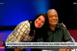 esposa Jorge de Freitas; Judite Maria de Oliveira e Jorge de Freitas