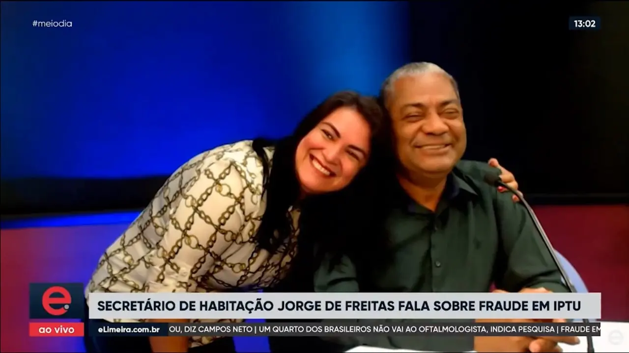 esposa Jorge de Freitas; Judite Maria de Oliveira e Jorge de Freitas