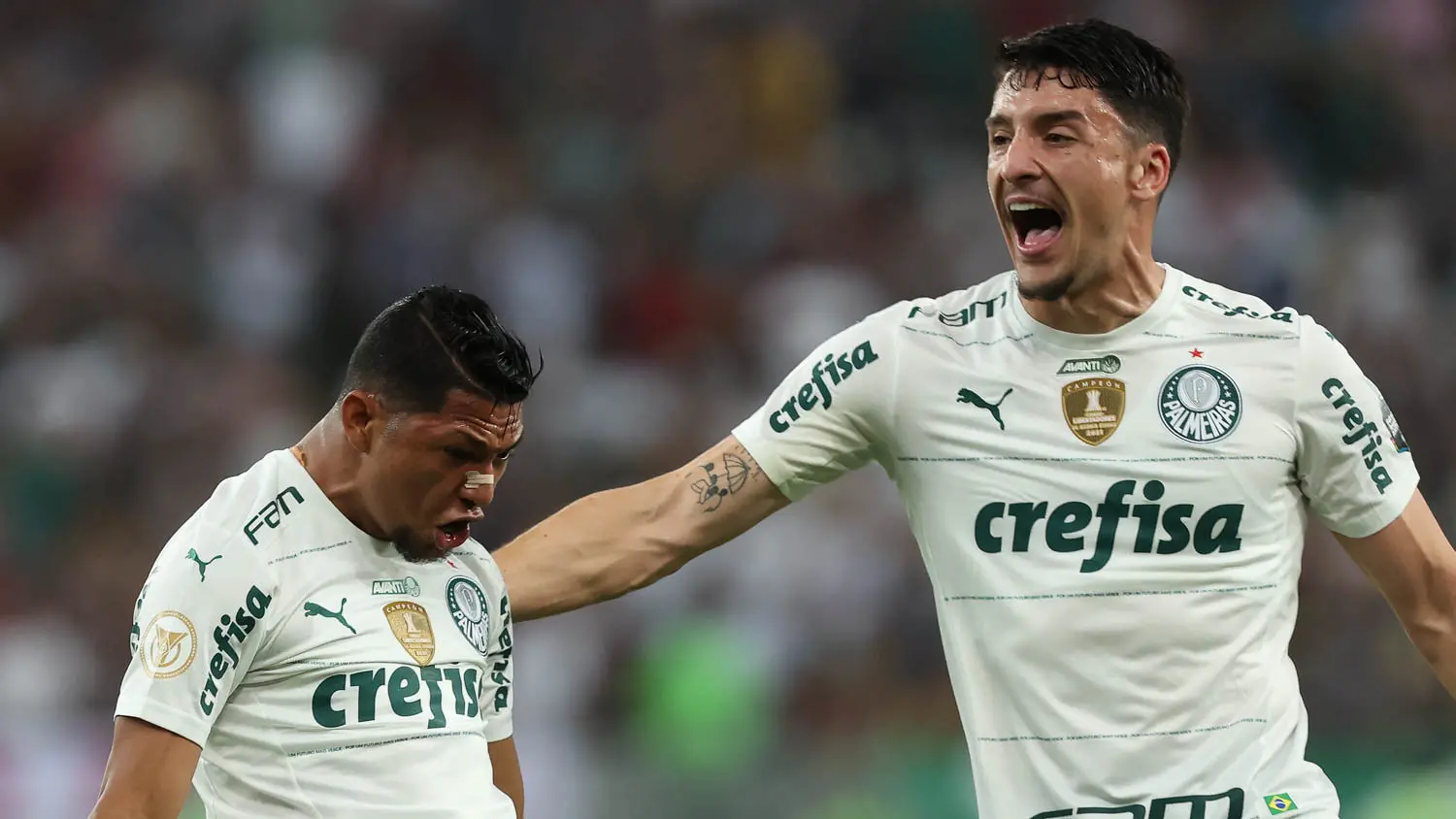 Palmeiras Online - Fim de jogo. Palmeiras empata com o rival em 2 a 2.