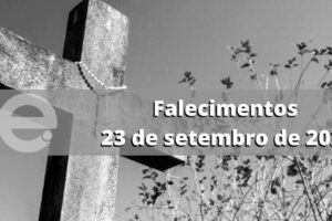 Confira os falecimentos desta sexta-feira, 23 de setembro de 2022, em Limeira