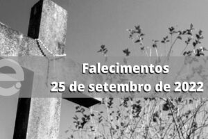 Confira os falecimentos deste domingo, 25 de setembro de 2022, em Limeira