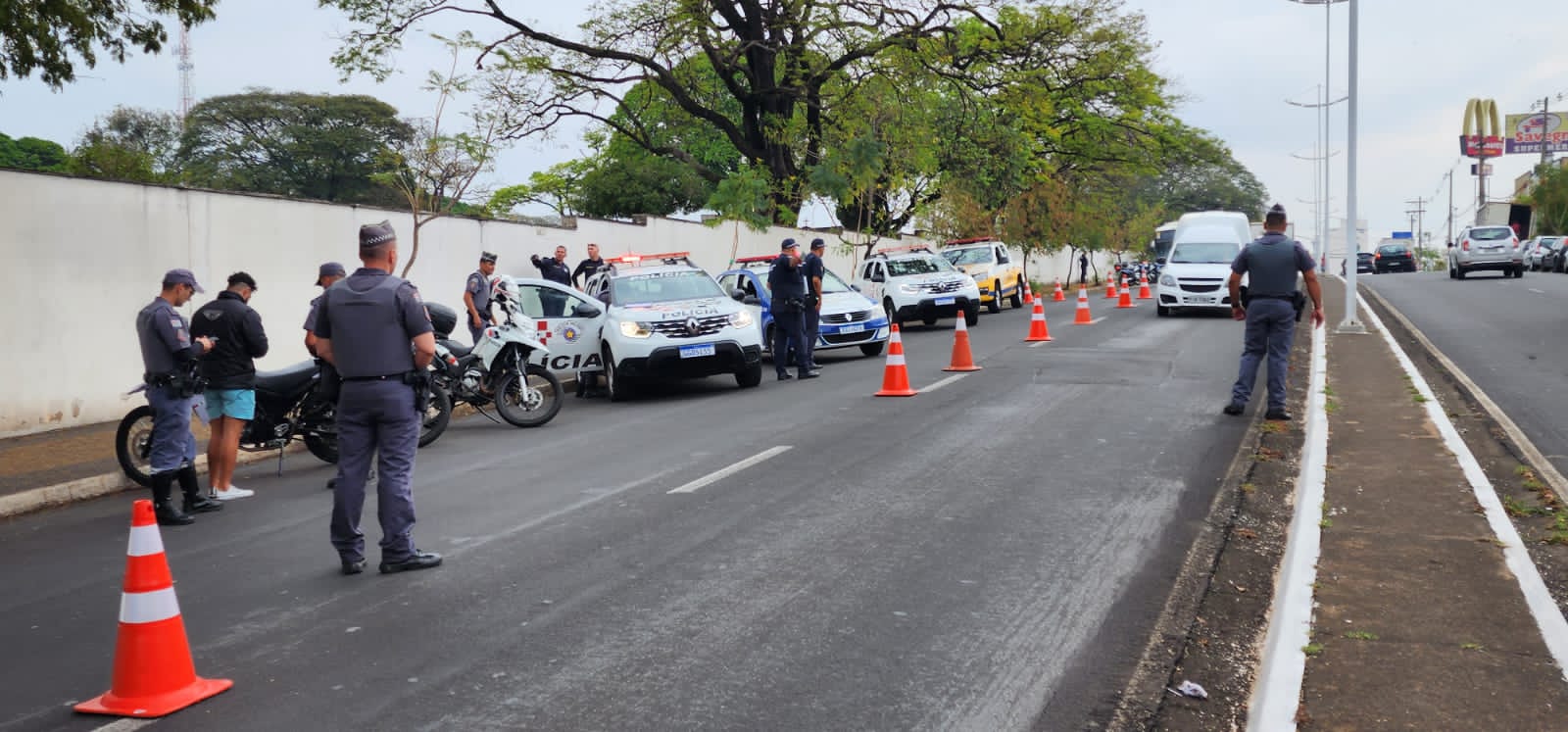 Operação Bloqueio da GCM e PM apreende 4 motocicletas em Limeira