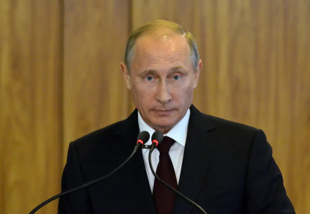 O presidente da Rússia, Vladimir Putin