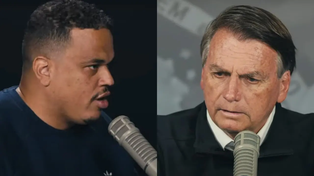 'Tu é meio escurinho. Ah, isso é crime', diz Bolsonaro a apresentador negro