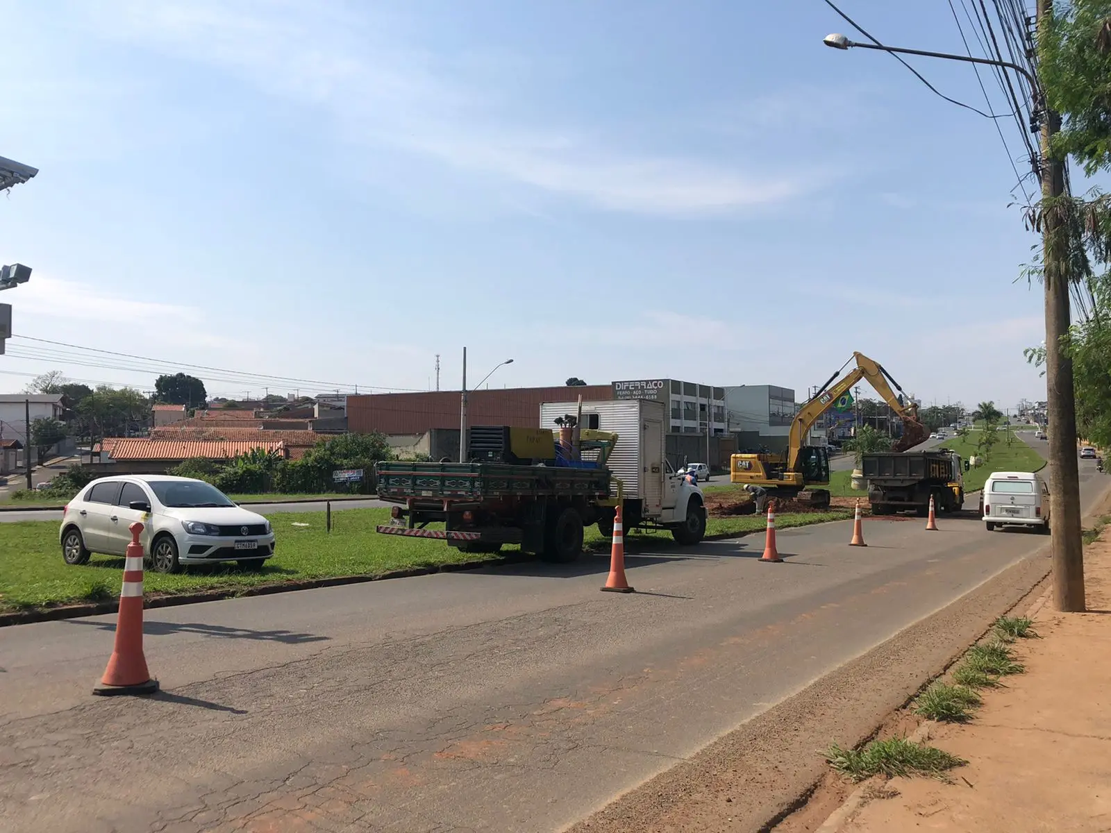 obras BRK; obras esgoto