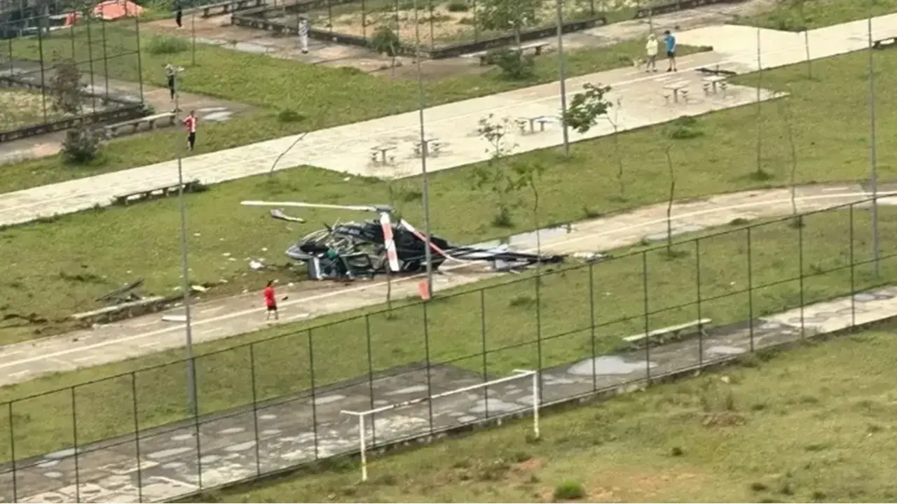 queda helicóptero SP
