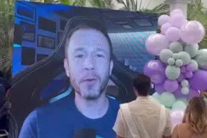 chá de revelação de Viih Tube