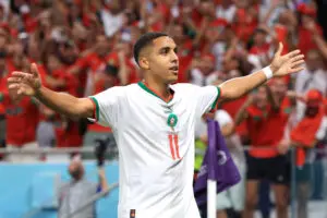 Com 1º gol de falta da Copa, Marrocos surpreende e derrota a Bélgica