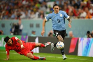 Com Arrascaeta no banco, Uruguai e Coreia protagonizam quarto 0 a 0 da Copa