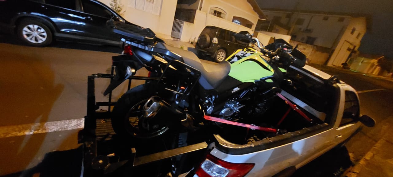 GCM recupera moto roubada na Avenida Piracicaba, em Limeira