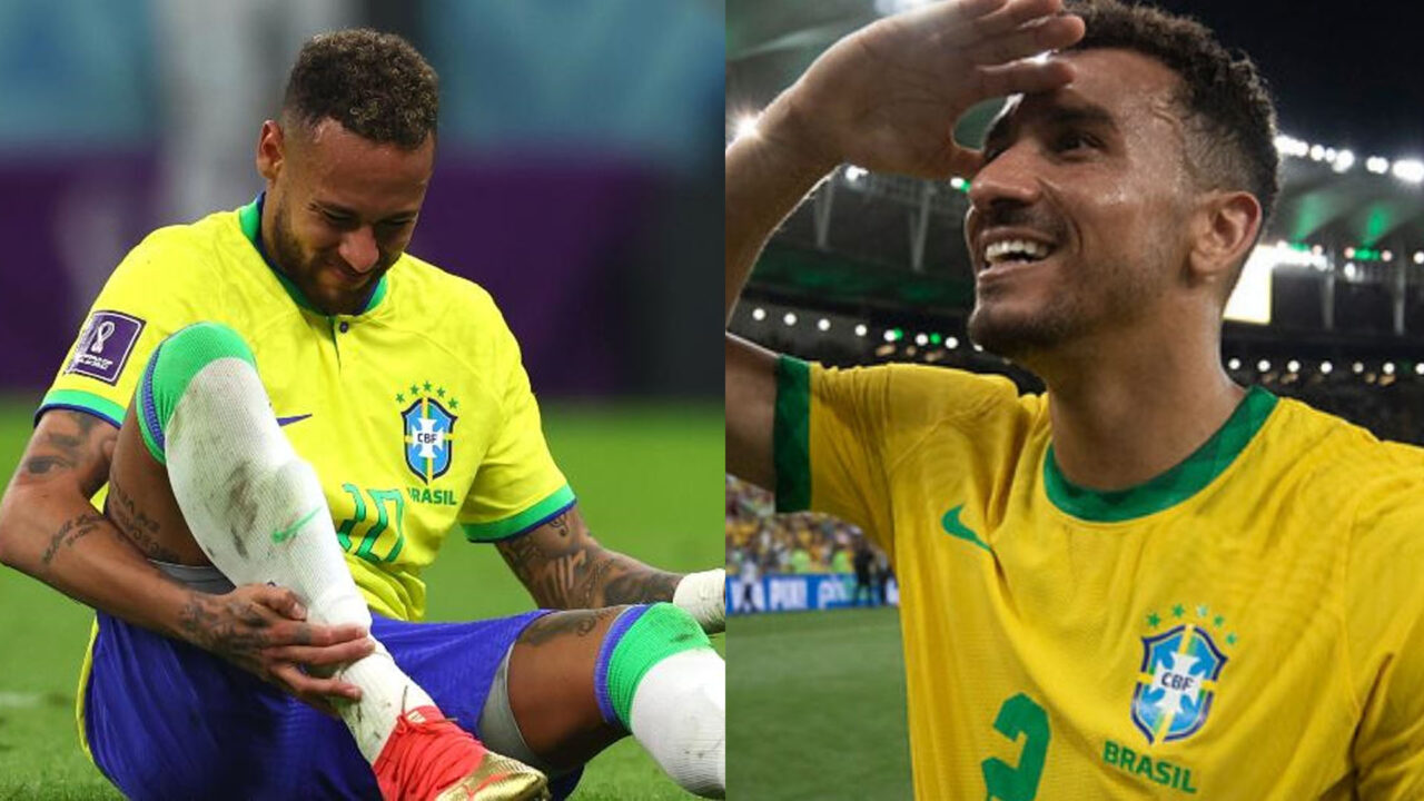 Neymar e Danilo ficam fora da fase de grupos da Copa do Mundo
