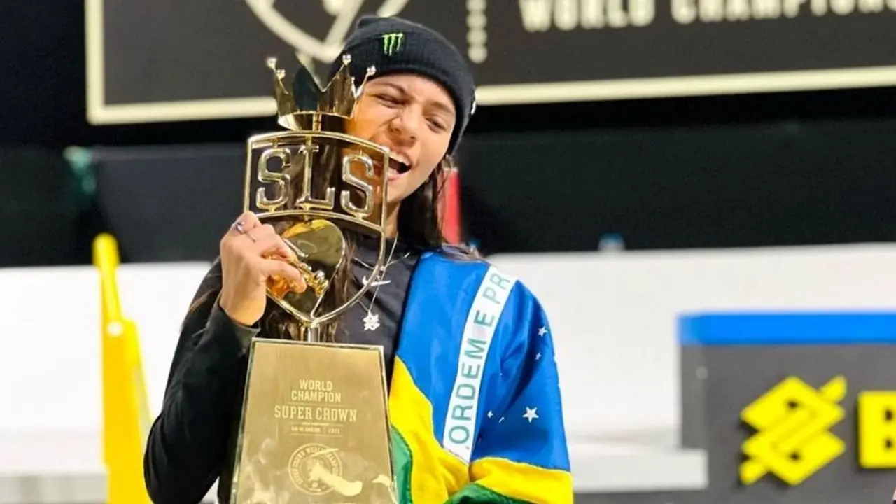Rayssa Leal vence o Mundial da Liga de Skate Street