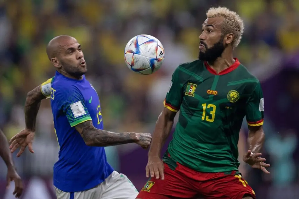 Camarões vence o Brasil por 1 a 0