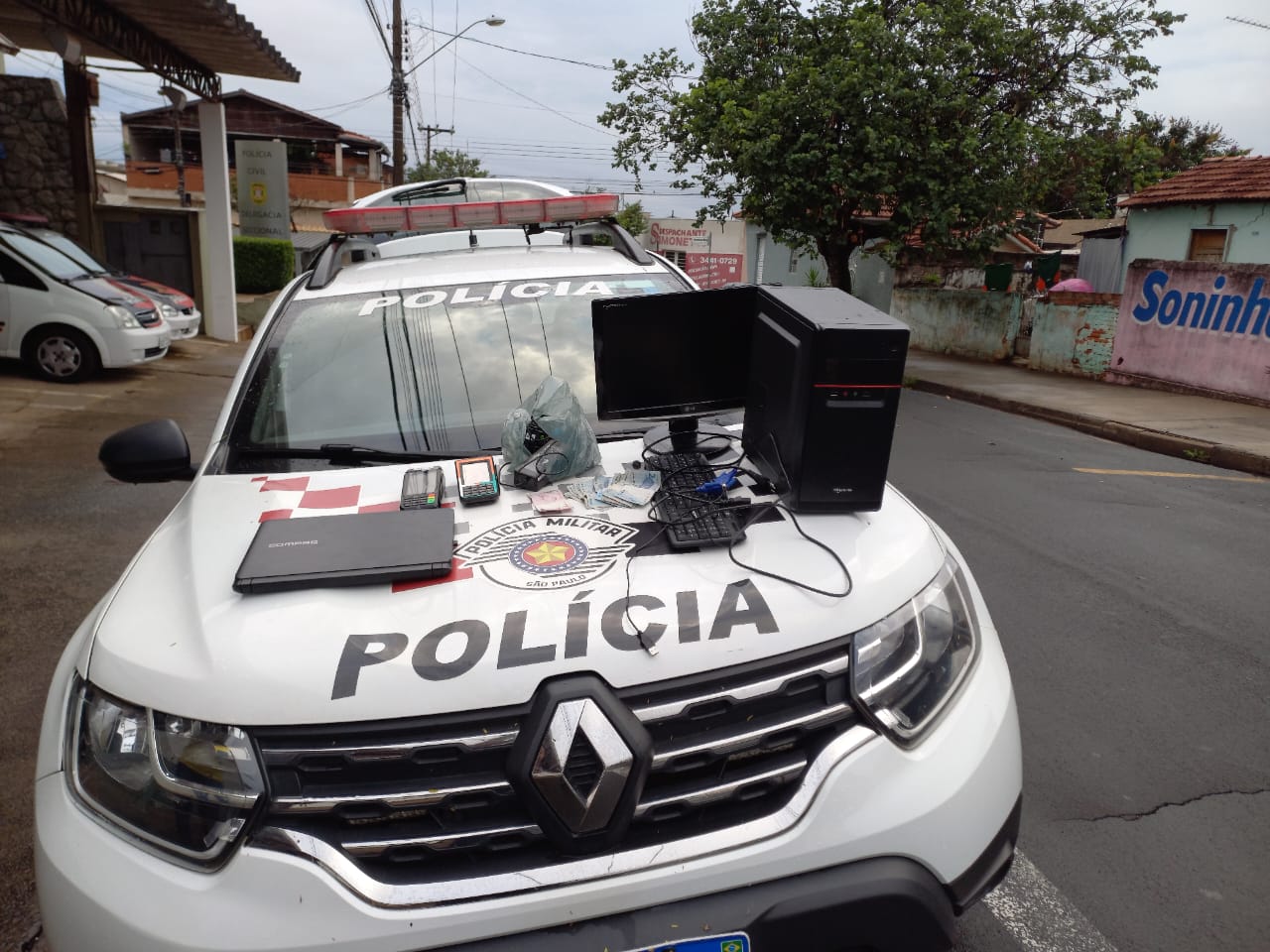 PM prende suspeito de furto a clínica médica popular em Limeira