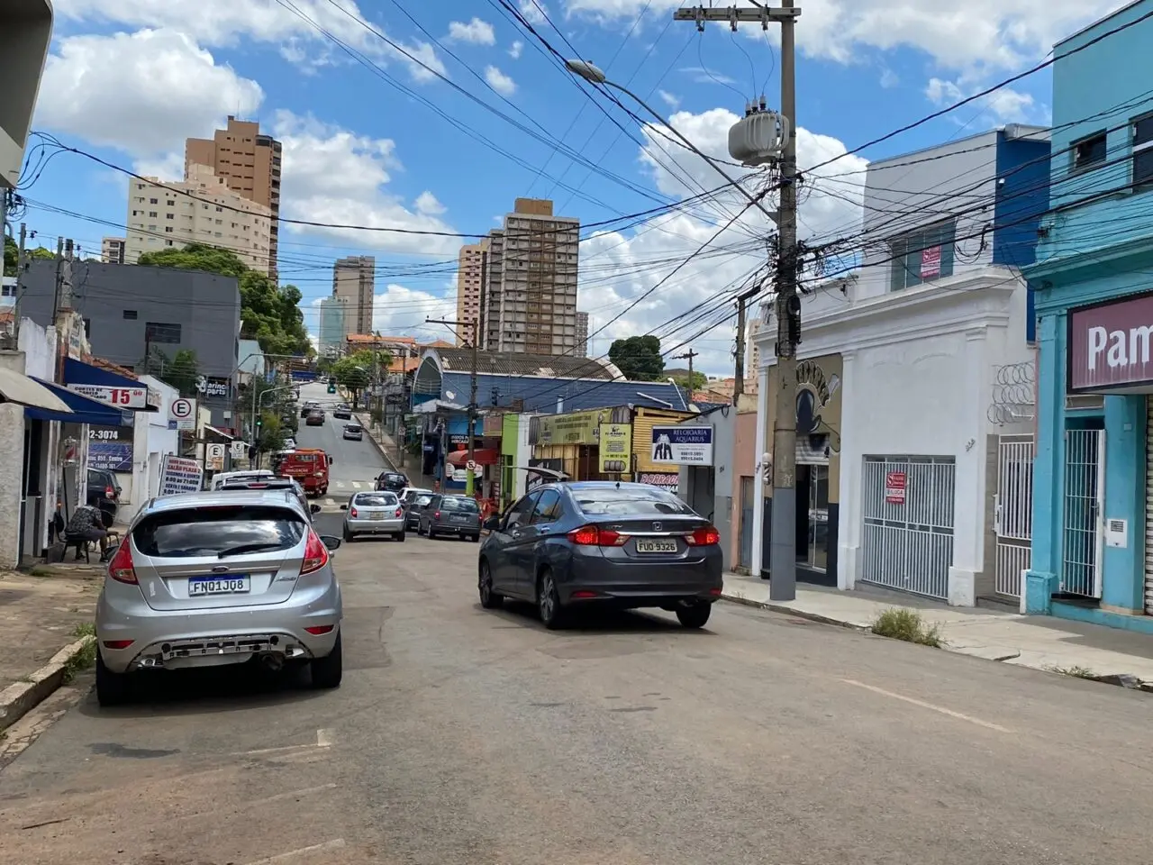 Trânsito na Rua Sete de Setembro é liberado após término das obras, em Limeira