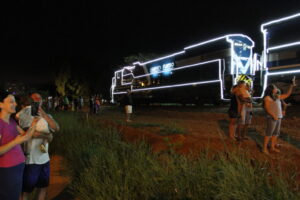 Trem iluminado passará por Limeira nesta quinta-feira (15)