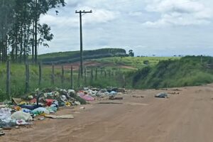 Área rural de Limeira é alvo de descarte de lixo irregular
