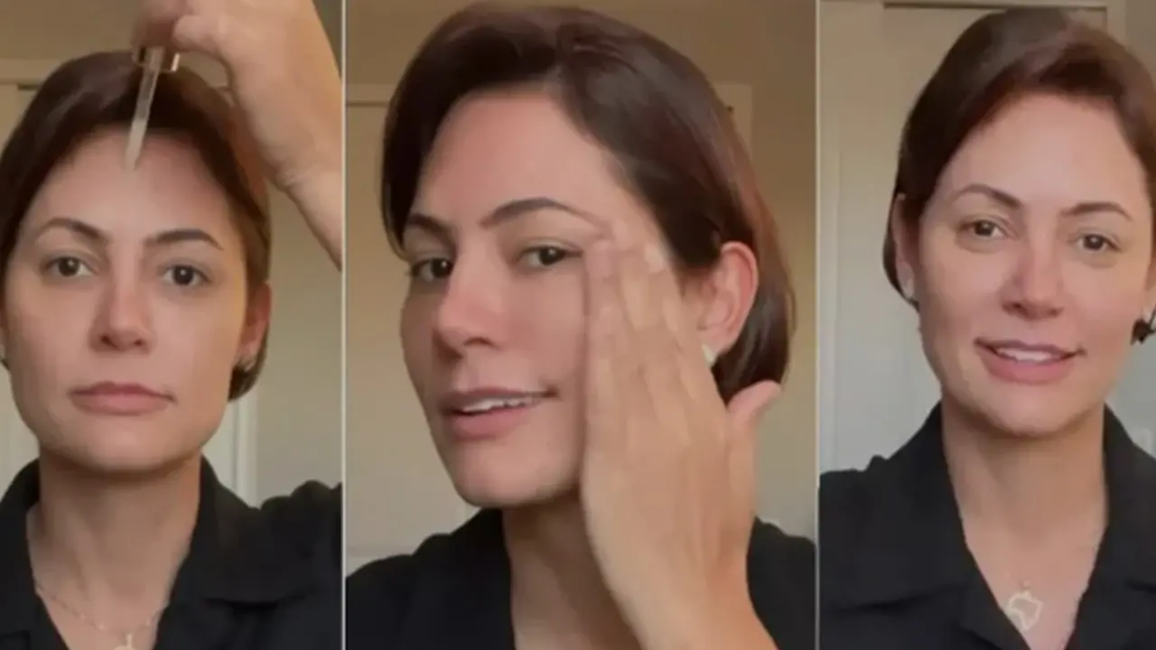 Michelle Bolsonaro grava vídeo fazendo 'publi'