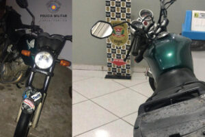 PM apreende motocicleta irregular no Montezuma, em Limeira