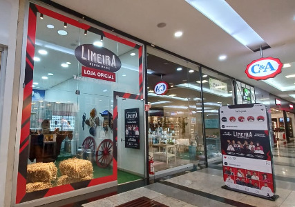 Pátio Limeira Shopping inaugura loja temática do Limeira Rodeo Music