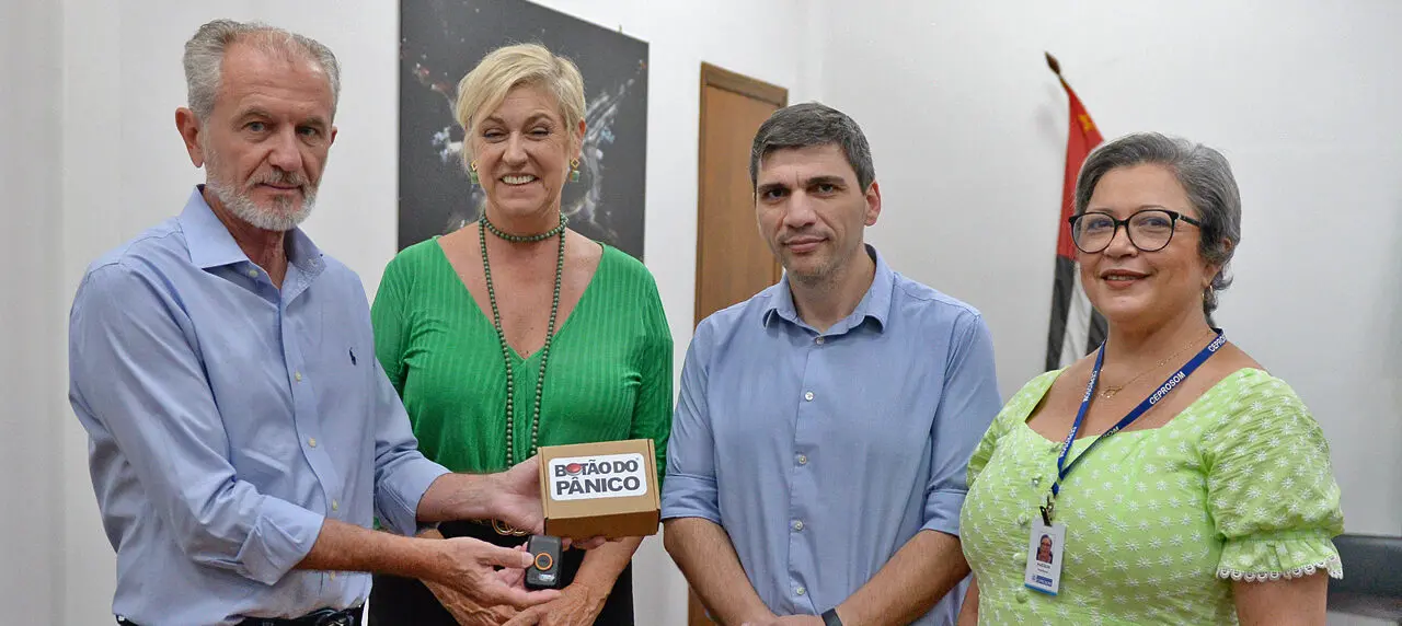 Botão do pânico ganha versão atualizada para proteção de mulheres vítimas de violência em Limeira