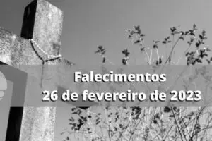 falecimentos deste domingo
