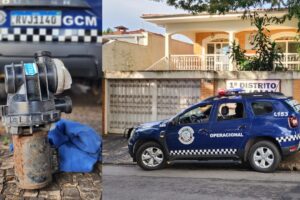 GCM recupera bomba de piscina furtada de residência na Vila Cláudia, em Limeira