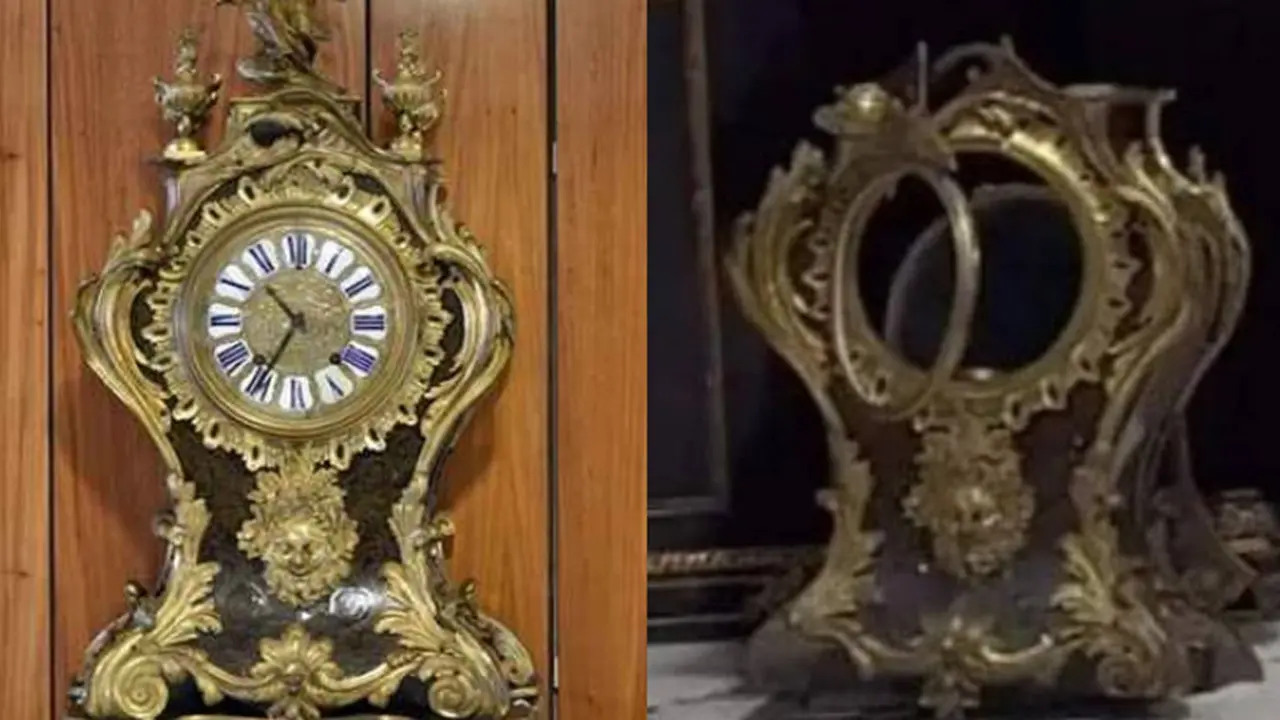 Relógio destruído em atos golpistas será restaurado com a ajuda da Suíça