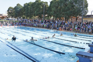 natação campeonato festival piscina nadadores