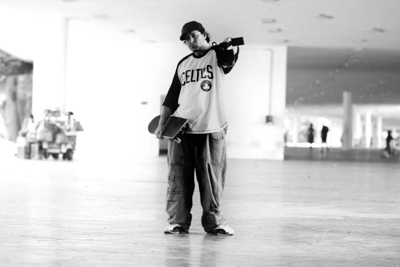 Chorão, vocalista da banda Charlie Brown Jr., em São Paulo