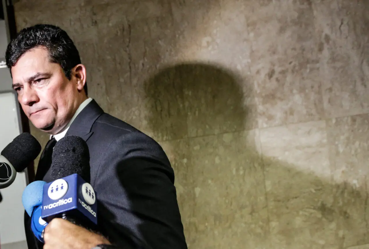O senador Sergio Moro (União Brasil-PR), alvo de atentado planejado pelo PCC