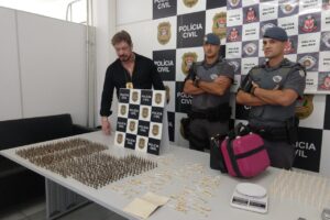 Operação entre polícias Civil e Militar prende 3 por tráfico, em Limeira 