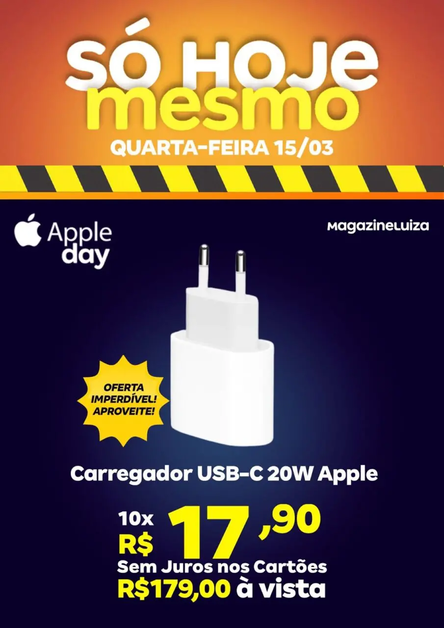 Carregador USBc