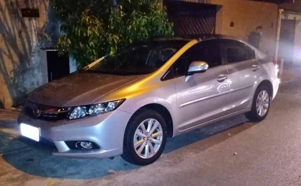 GCM recupera Civic roubado minutos após a ação na Vila Castelar, em Limeira