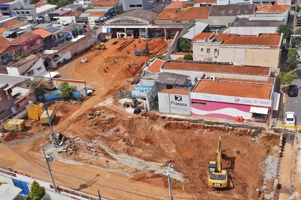 piscinões limeira mercado modelo reconstrução inundação enchentes reservatório