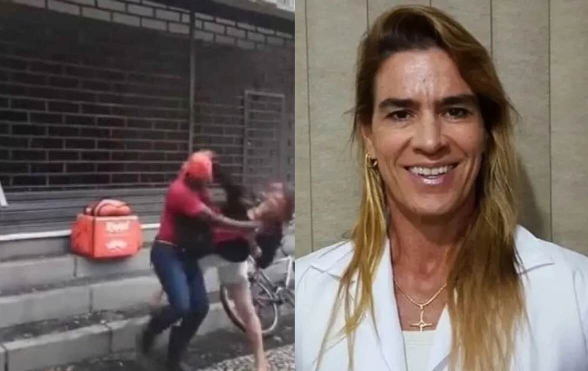 A ex-jogadora de vôlei Sandra Mathias Correia de Sá é acusada de injúria racial e agressão após atacar um grupo de entregadores de aplicativo no domingo (9), em São Conrado, bairro nobre do Rio de Janeiro.