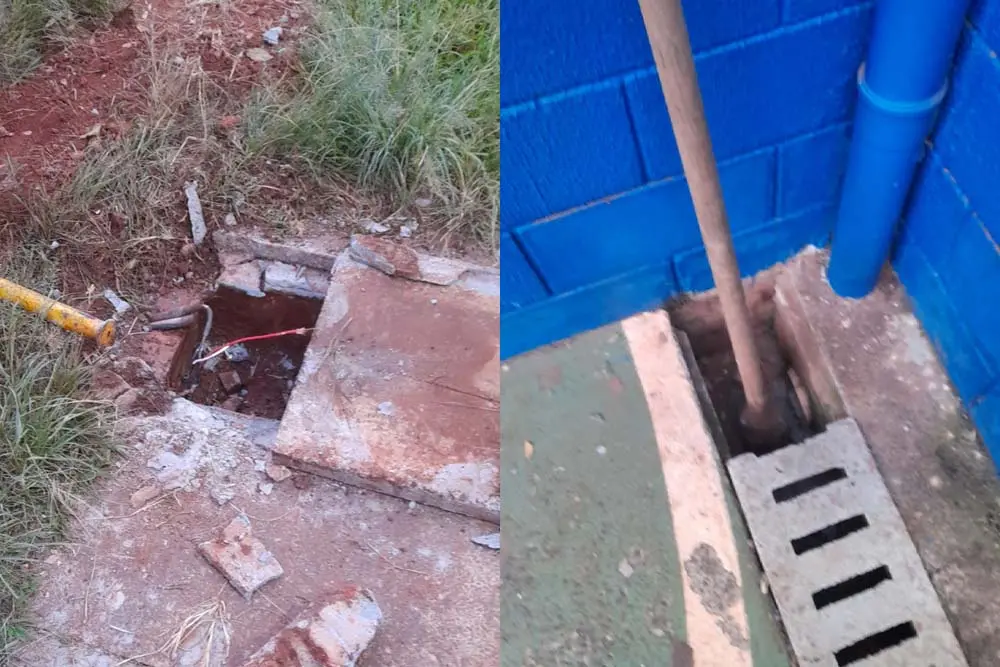 Escola Mário Covas é invadida e vandalizada neste fim de semana