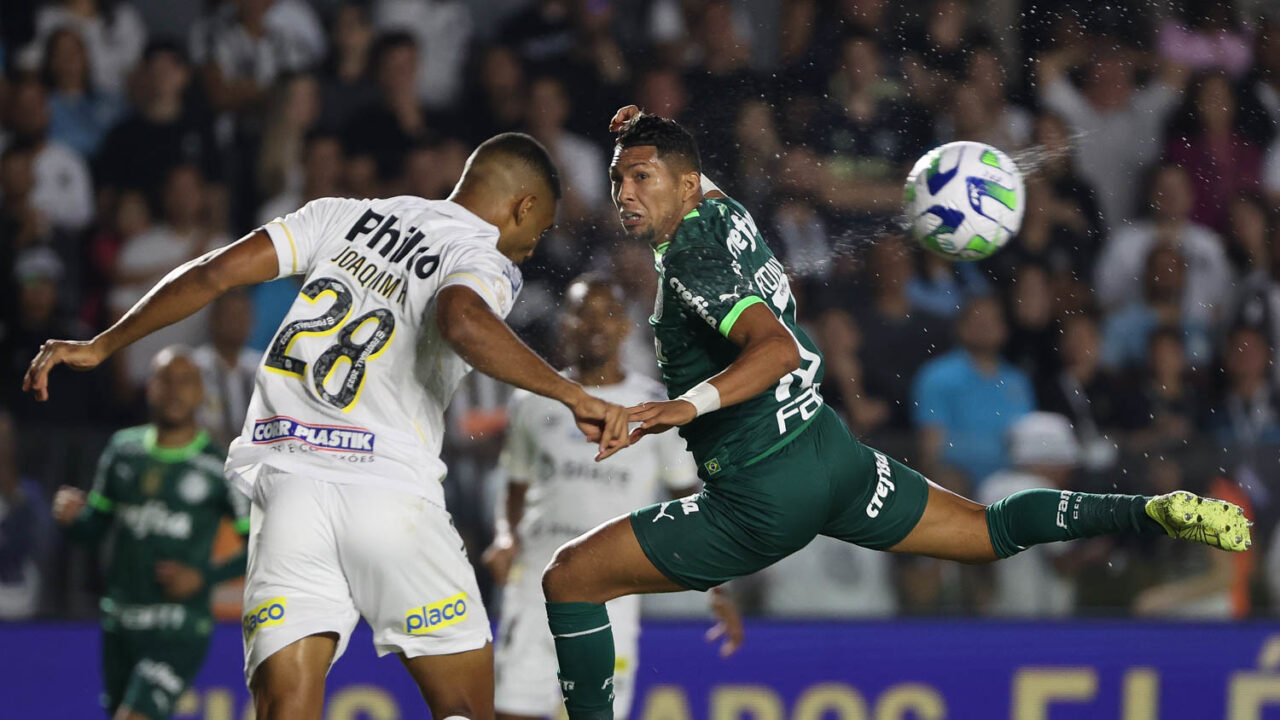Santos e Palmeiras empatam