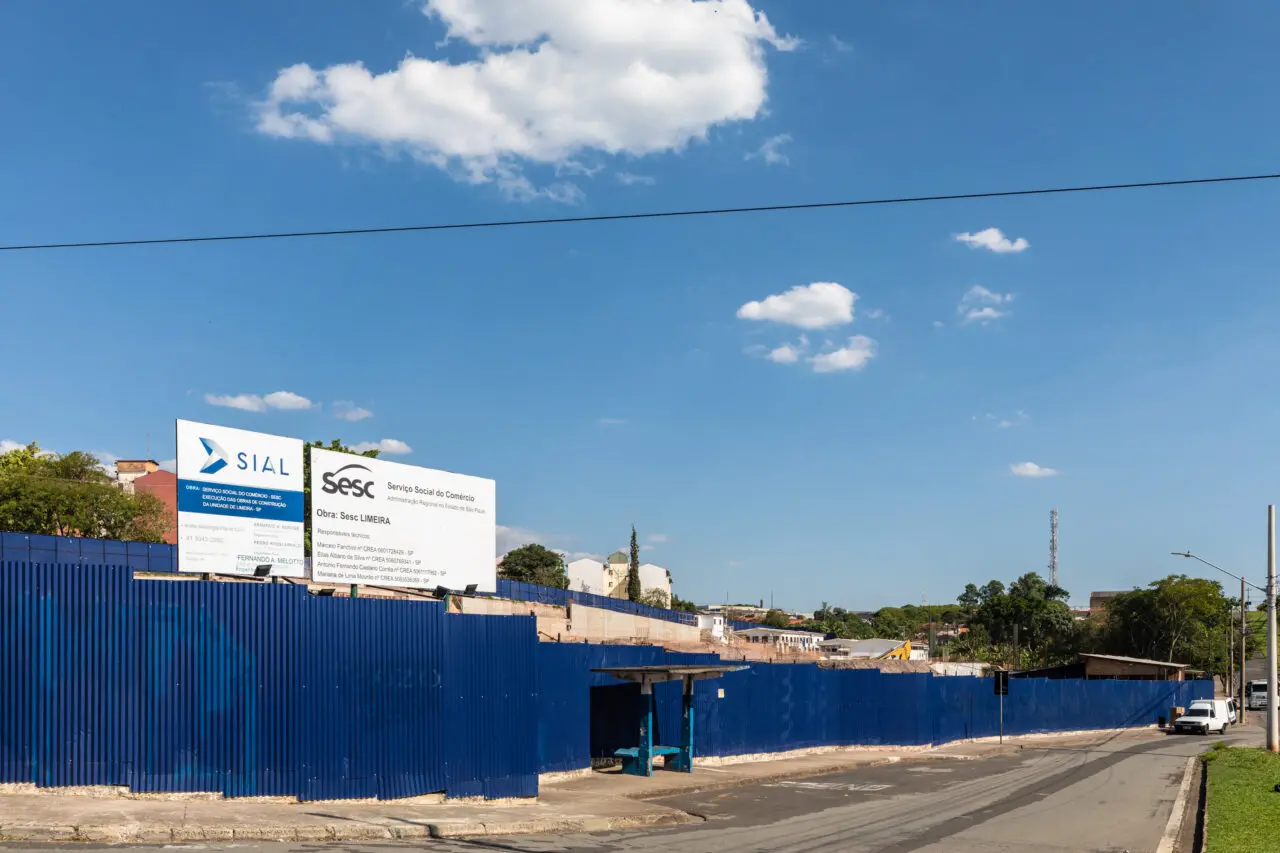Sesc Limeira deve ser entregue em 2027 após atraso nas obras