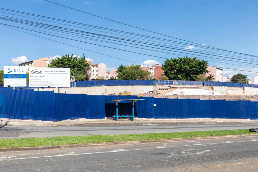 Sesc Limeira deve ser entregue em 2027 após atraso nas obras