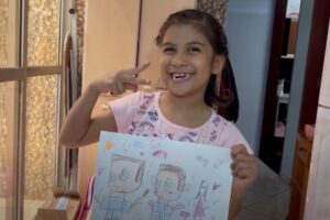 Família deixa Venezuela, vem ao Brasil tratar leucemia de menina de 7 anos e ela se cura