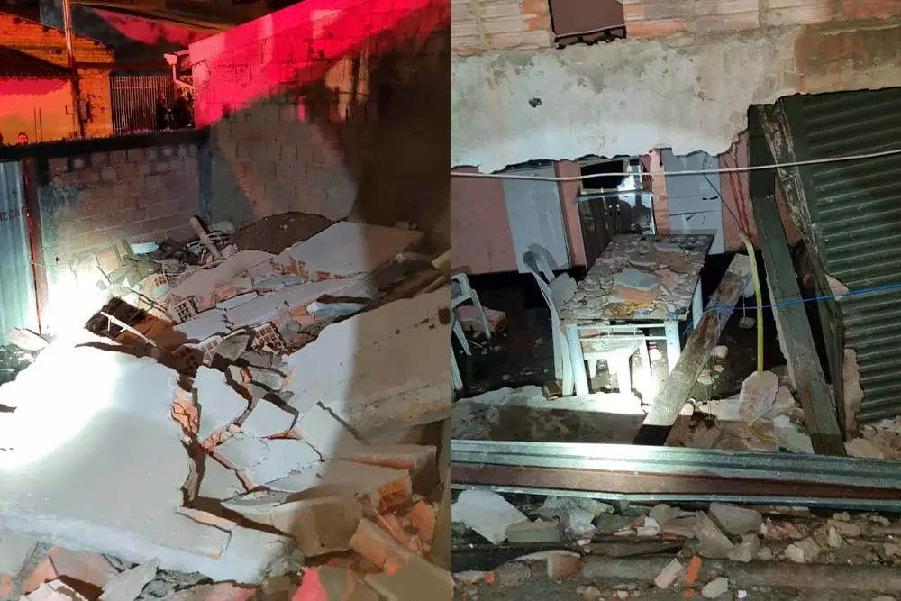 Identificada grávida que morreu após casa desabar em Santa Bárbara d'Oeste