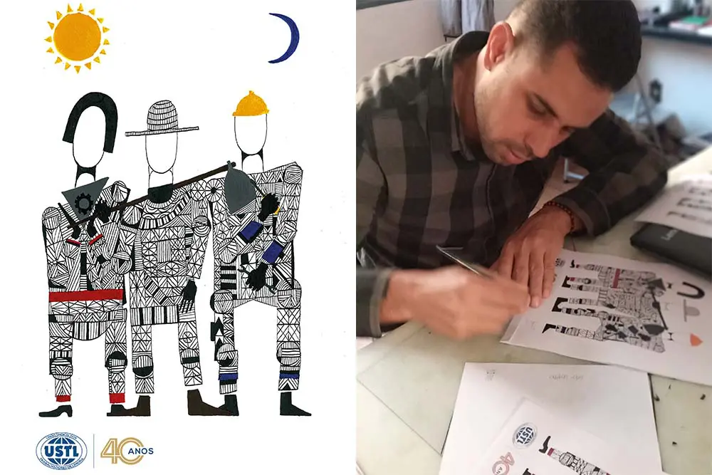 Obra do artista Wesler Machado Alma marca os 40 anos da USTL
