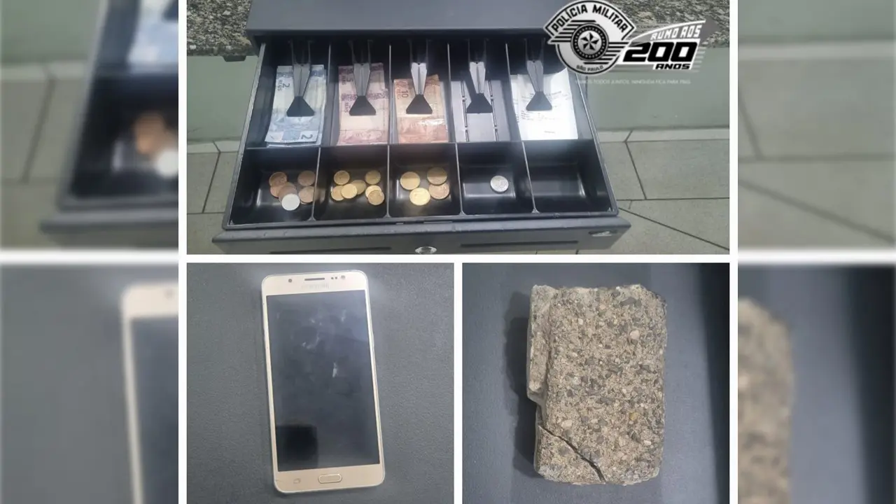 PM prende ladrões que furtaram lanchonete na Vila São João, em Limeira