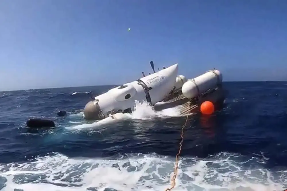 Submarino desaparecido em expedição ao Titanic tem de 70 a 96 horas de oxigênio