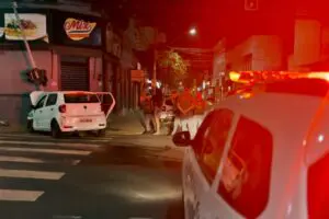 Acidente em cruzamento no Centro de Limeira deixa uma pessoa ferida