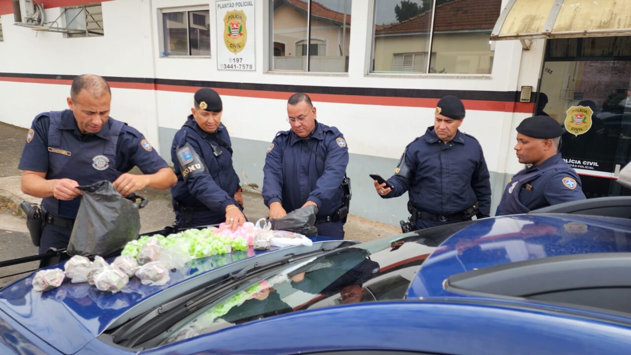 Adolescente é detido pela GCM com grande quantidade de drogas no Kuhl, em Limeira