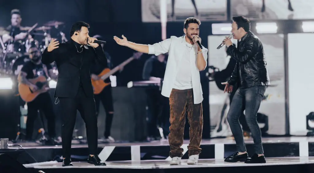 Com mega produção e sete participações especiais, João Bosco & Vinícius gravam maior DVD da carreira