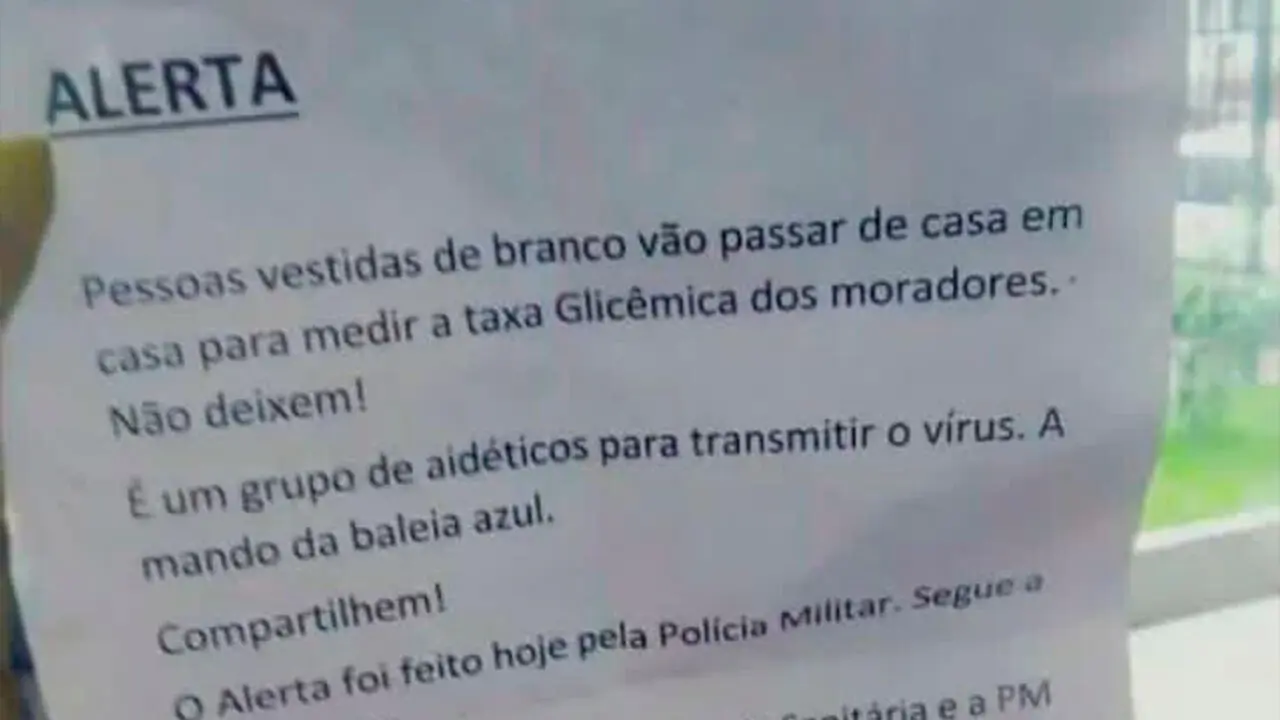 É FAKE! Comunicado falso diz que pessoas com HIV transmitem o vírus de casa em casa