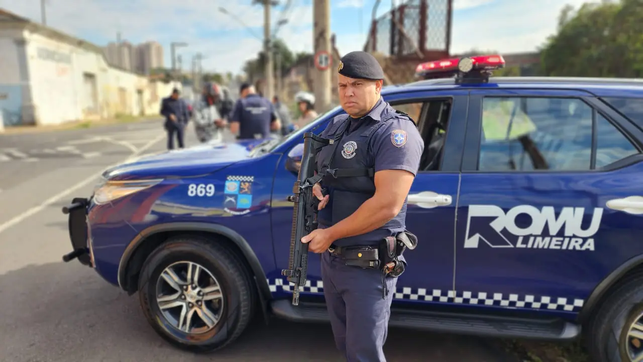 GCM realiza operação para combater criminalidade, em Limeira
